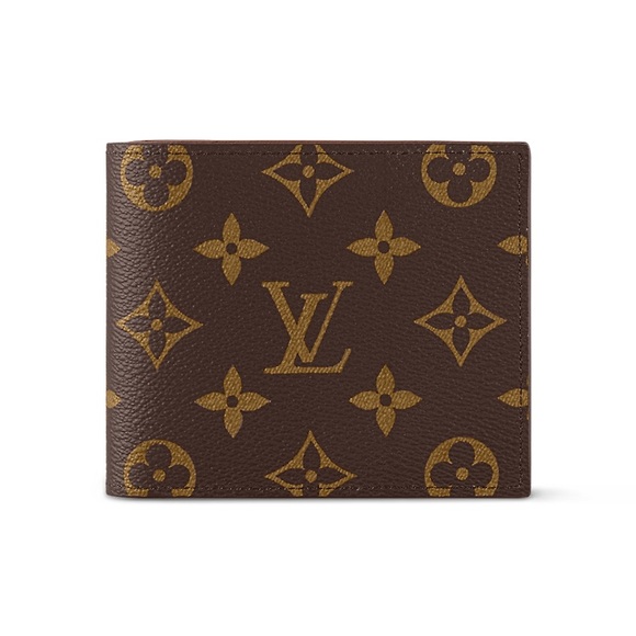 $580 Louis‎ Vuitton Marco Wallet Monogram Canvas brown logo coin purse bag - Picture 1 of 11